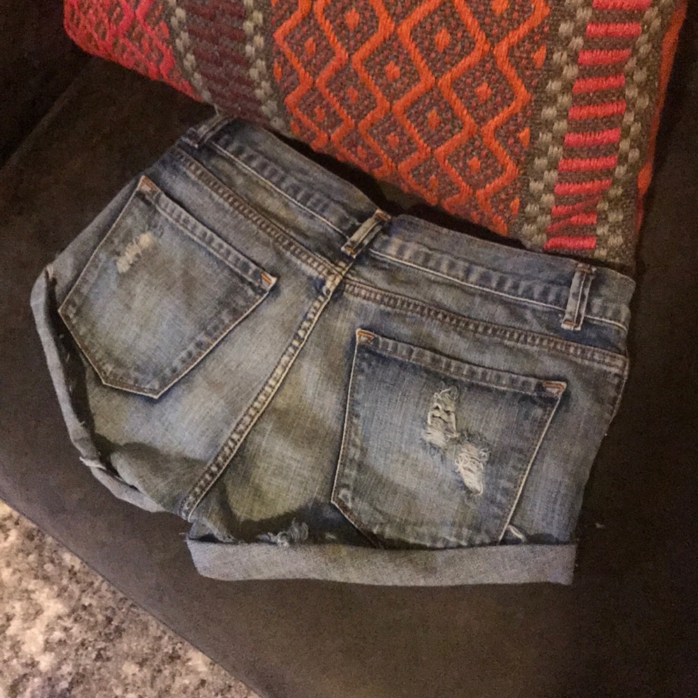 Amuse Society Denim Shorts Dolphin Size 26/4 - Picture 3 of 3